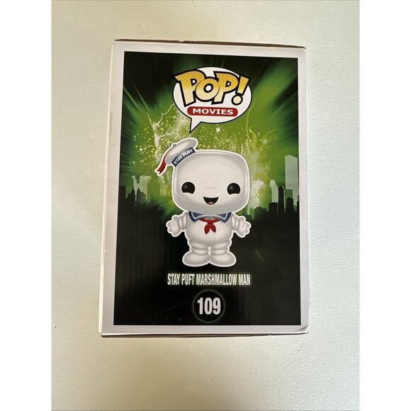 Funko SDCC Ghostbusters 109 Stay Puft Marshmallow Man Glow in Dark - Picture 5 of 6